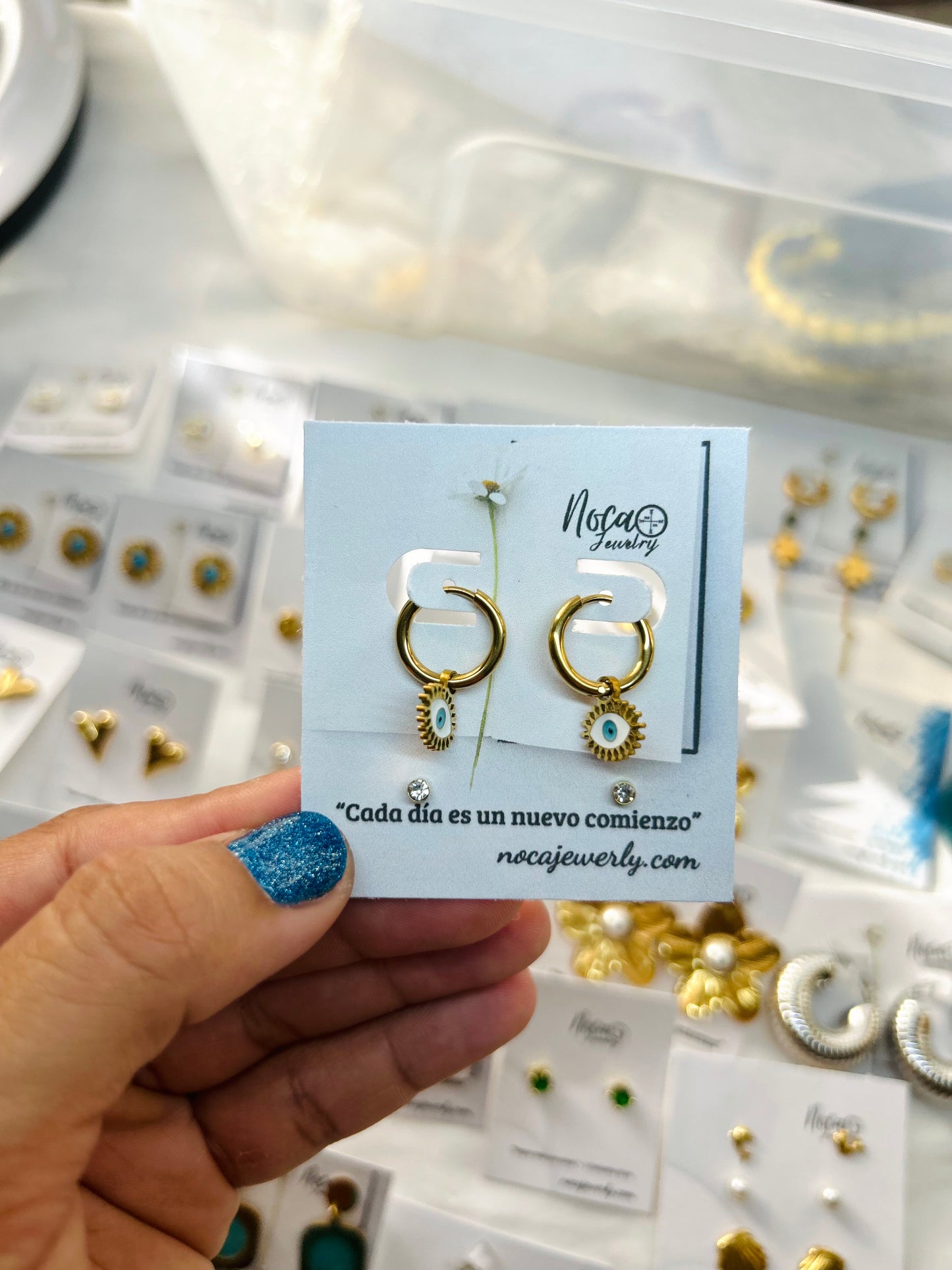 Ojo turco stud pack of 2