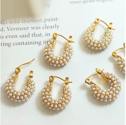 Pearly Earrings